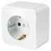 Розетка с заземлением Stekker София 49302