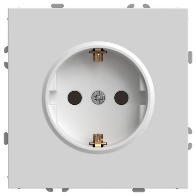 Розетка с заземлением и со шторкой, без рамки Stekker Эмили 49880