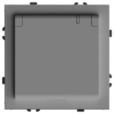 Розетка с заземлением и со шторкой, с крышкой Stekker Эмили 49959