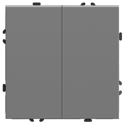 Выключатель двухклавишный без рамки Stekker RSW10-5104-10 49944