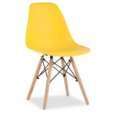 Набор из 4 стульев Eames