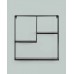 Полка навесная Square