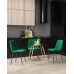  Стол круглый EAMES DSW NEW D=80, стеклянный на дер. Ножках