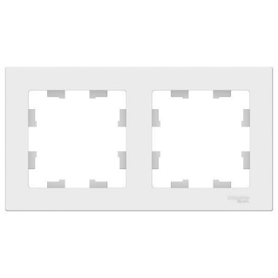 Рамка на 2 поста Systeme Electric AtlasDesign ATN000102, SE ATN000102