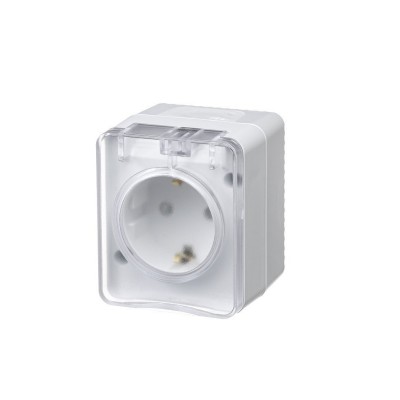 Розетка с заземлением и шторками Systeme Electric AtlasDesign ATN540145, SE ATN540145