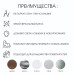Наклейка интерьерная TAKE IT EASY «Карта мира», зеркальная, декор на стену, панно 100×180 см