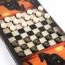 Нарды деревянные большие, настольная игра 