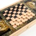 Нарды деревянные большие, настольная игра 
