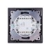Выключатель двухклавишный с подсветкой Лама TDM Electric SQ1815-0505