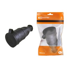 Розетка переносная с заглушкой TDM Electric SQ0612-0002