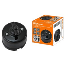 Выключатель фарфоровый поворотный с ручкой Болонь TDM Electric SQ1820-0002