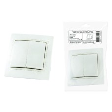 Выключатель двухклавишный Таймыр TDM Electric SQ1814-0502