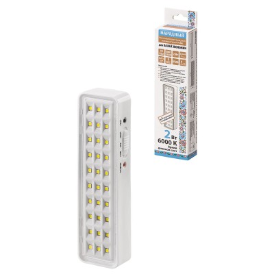 Настенно-потолочный аккумуляторный светильник TDM Electric Народный СБА SQ0308-0300