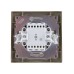 Выключатель одноклавишный с подсветкой Лама TDM Electric SQ1815-0704