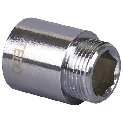 Удлинитель хромированный TEBO ВН/НАР 1