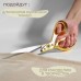 Ножницы закройные Premium, скошенное лезвие, 10