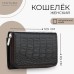 Кошелёк женский на молнии TEXTURA, цвет коричневый