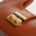 Сумка женская на застёжке TEXTURA, маленький размер, цвет коричневый