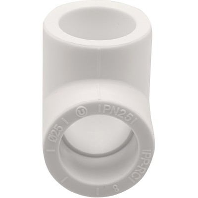 Тройник THERMOLIGHT PP-R 25 белый (20/160)