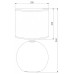Настольная лампа декоративная TK Lighting Palla 5079 Palla