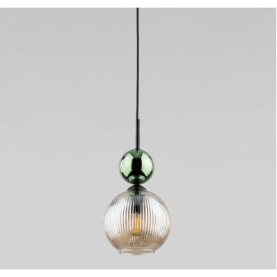 Подвесной светильник TK Lighting Sophia Green Cognac 11145 Sophia Green Cognac