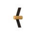 Настенный светильник TOOY Nastro 563.43 black/brass