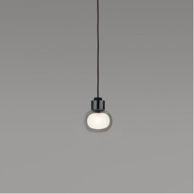 Подвесной светильник TOOY Nabila 552.21 black/black chrome/smoke