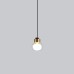 Подвесной светильник TOOY Nabila 552.21 black/brass/clear