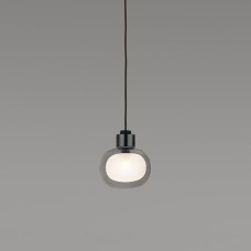 Подвесной светильник TOOY Nabila 552.22 black/black chrome/smoke