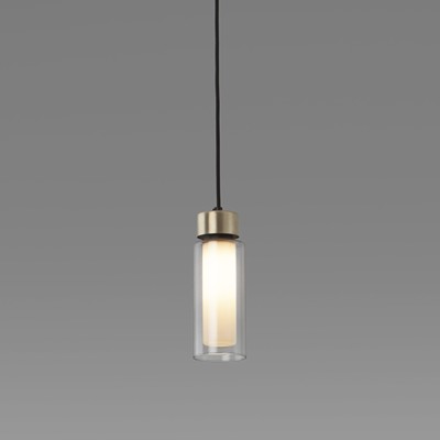 Подвесной светильник TOOY Osman 560.21 black/chrome/smoke