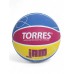 Баскетбольный мяч TORRES Jam, B023127, р. 7, клееный, 8 панелей, резина, бутиловая камера