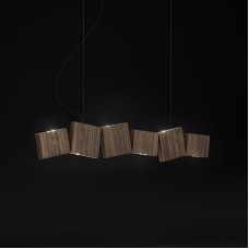 Подвесной светильник Terzani Gaia walnut