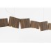 Подвесной светильник Terzani Gaia walnut