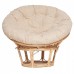  Кресло PAPASAN ECO  P115-1/SP STD / c подушкой, ремешками / Natural (натуральный), ткань Старт
