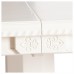  Стол STEFANO круглый бук, мдф, D90+30x77см, Ivory white