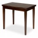  Стол TEODORO (mod. F-SHR3624RD W4) дерево гевея/мдф, 60x90(90x120)x76см, walnut (орех)