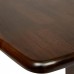  Стол TEODORO (mod. F-SHR3624RD W4) дерево гевея/мдф, 60x90(90x120)x76см, walnut (орех)