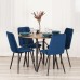  Стул обеденный Asti TREND, велюр, Blue (синий), 47х54х86 см