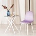  Стул BREEZE (mod. 4724) вельвет/металл, 44 х 53 х 87 см, Light lavander (светло-лавандовый) HLR26 / белый (Поставляется по 4 шт.)