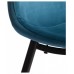  Стул BREEZE (mod. 4724) Велюр/металл , 44 х 53 х 87 см, Dark turquoise (темно-бирюзовый) HLR62 / черный (Комплект из 4 шт.)