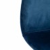  Стул BREEZE (mod. 4724) вельвет/металл, 45 х 64 х 82 см, Blue (синий) HLR63 / черный (поставляется по 4 шт)
