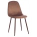  Стул BREEZE (mod. 4724) / 2 шт. в упаковке вельвет/металл, 44 х 53 х 87 см, Brown (коричневый) HLR11 / орех (Комплект из 2 шт.)