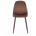  Стул BREEZE (mod. 4724) / 2 шт. в упаковке вельвет/металл, 44 х 53 х 87 см, Brown (коричневый) HLR11 / орех (Комплект из 2 шт.)