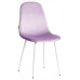 Стул BREEZE (mod. JSC-58) Велюр/металл , 44 х 53 х 86 см, Lavender (лавандовый) HLR26 / белый (Комплект из 4 шт.)