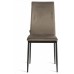  Стул CAPRI (mod. BC565-DC) / 1 шт. в упаковке металл, флок, 43 х 53 х 92 см, Dark grey (темно-серый) HLR24 / черный