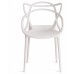  Стул Cat Chair (mod. 028) / 1 шт. в упаковке пластик, 53 x 59 x 82,5 см, белый (White C0057)