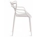  Стул Cat Chair (mod. 028) / 1 шт. в упаковке пластик, 53 x 59 x 82,5 см, белый (White C0057)