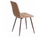  Стул CHILLY (mod. JSC-220) Велюр/металл , 44,5х52,5х88 см, Brown (коричневый) HLR11 / орех (Комплект из 4 шт.)