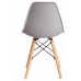  Стул CINDY (EAMES) (mod. 1801) / 2 шт. в упаковке дерево бук/металл/сиденье пластик, 45x51x82 см, Light grey (светло-серый) (Комплект из 2 ш