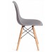  Стул CINDY (EAMES) (mod. 1801) / 2 шт. в упаковке дерево бук/металл/сиденье пластик, 45x51x82 см, Light grey (светло-серый) (Комплект из 2 ш